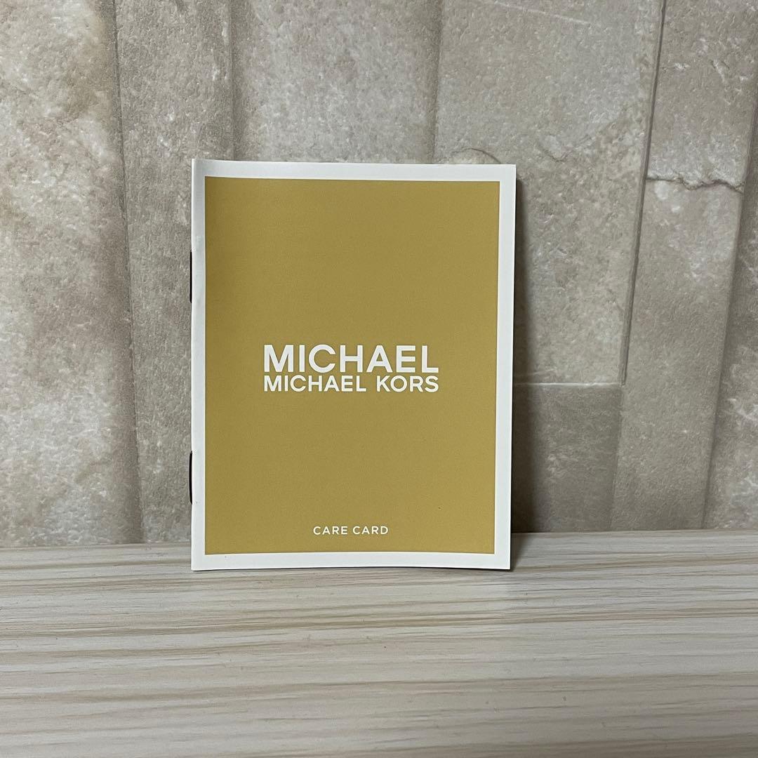 訳あり新品 MICHEAL KORS 三つ折り財布 ピンク