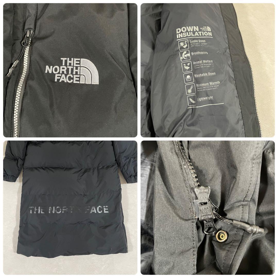 【海外限定】THE NORTH FACE ロングダウンジャケット XS 黒色