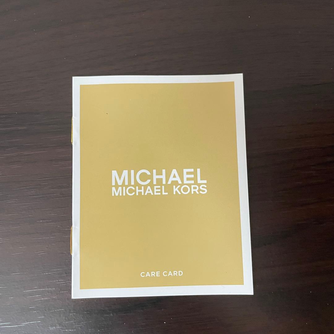 訳あり新品 MICHAEL KORS 三つ折り財布 ライトサンド