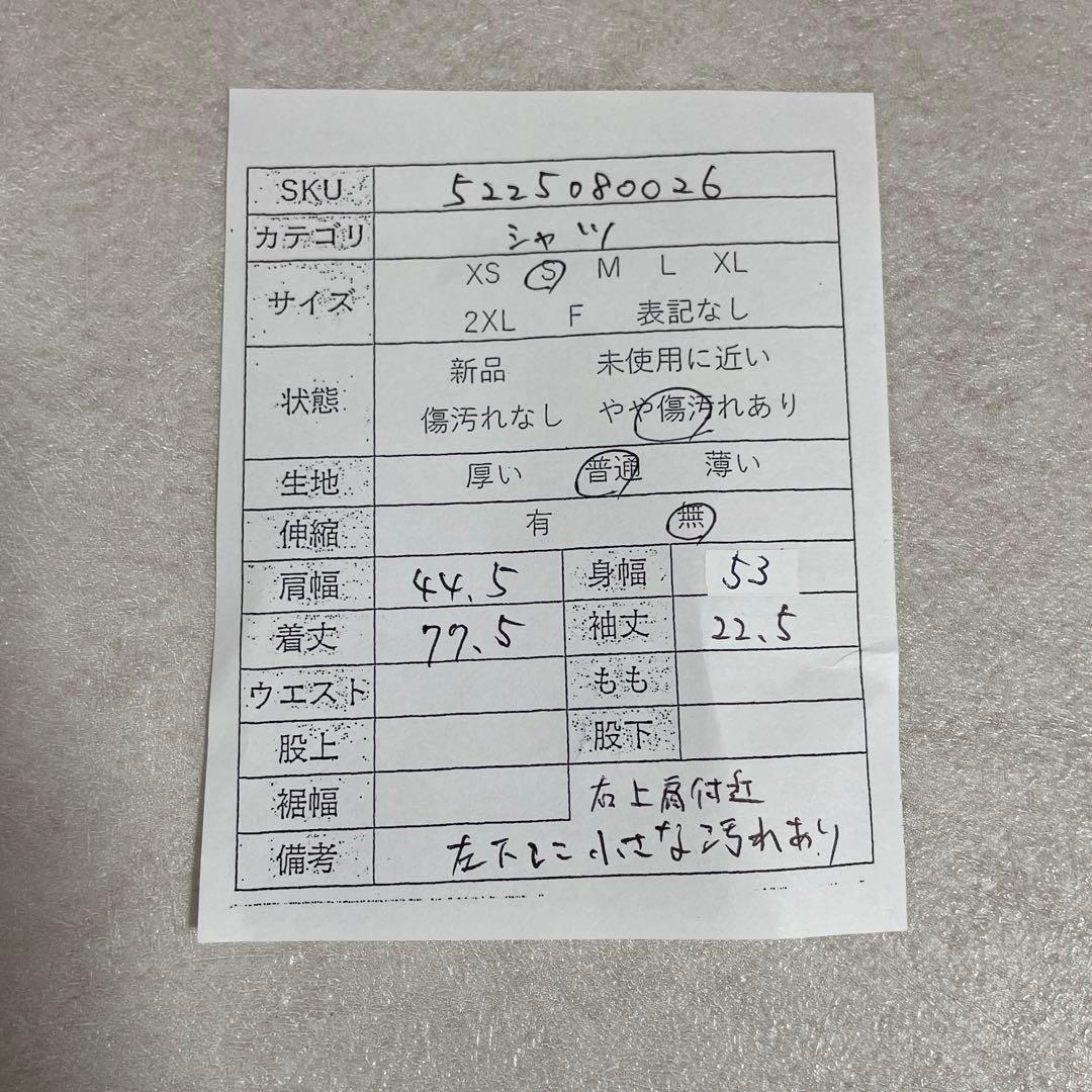 古着 RALPH LAUREN 半袖シャツ サイズS マルチカラーチェック柄