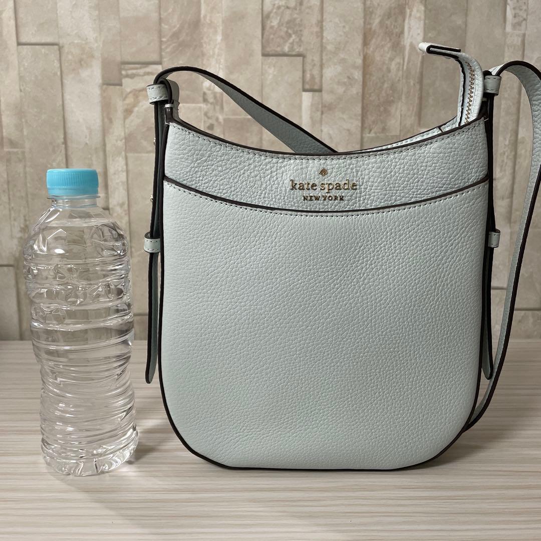 訳あり新品 kate spade ショルダーバッグ ライトブルー