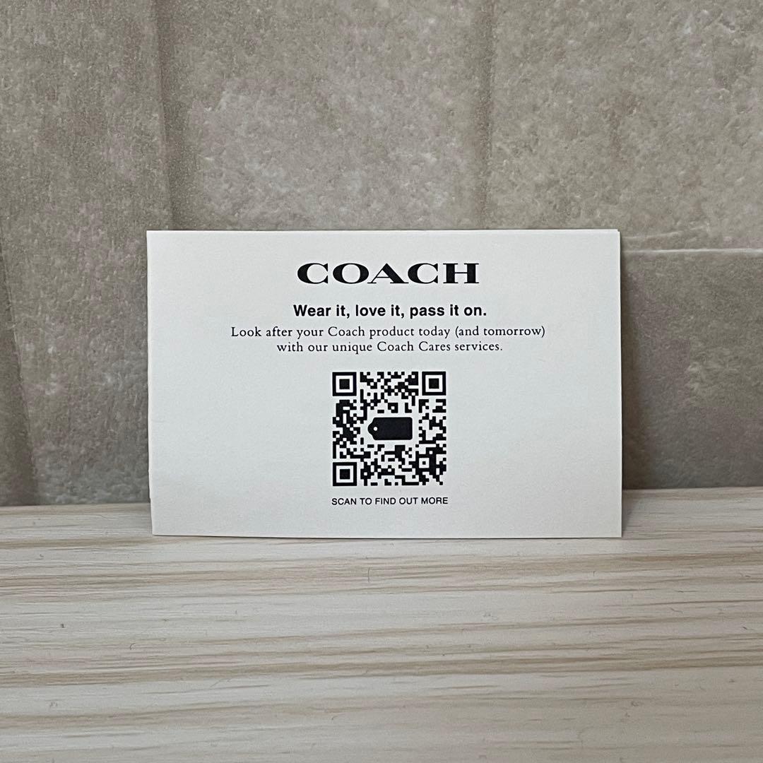 訳あり新品 COACH トートバッグ ロゴチャーム ホワイト