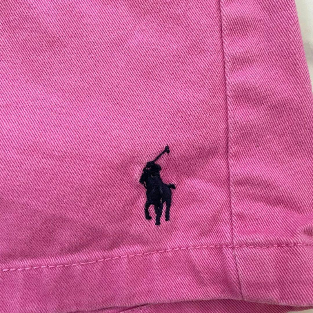 ラルフローレンスポーツ レディース ハーフパンツ 8サイズ ピンク ポニー刺繍