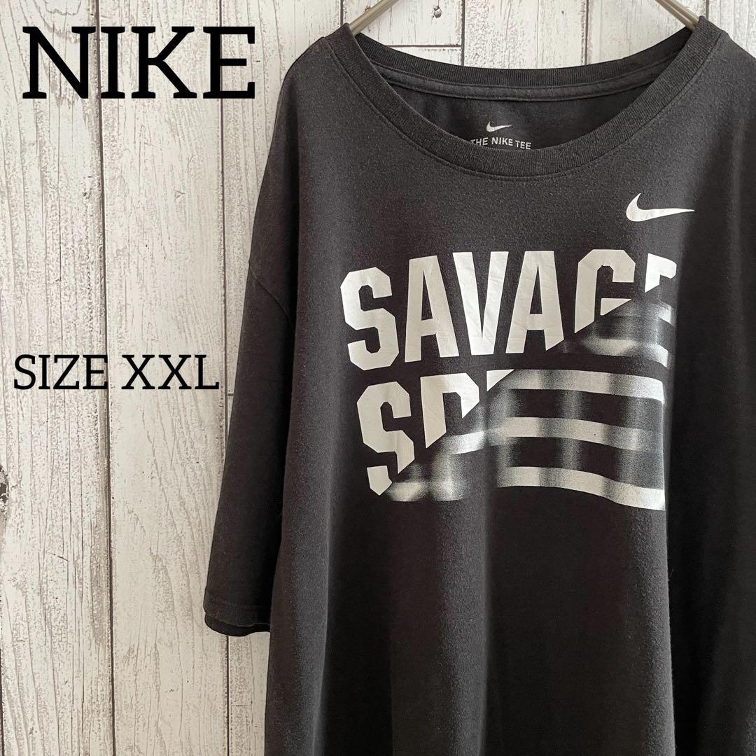 【美品】NIKE 半袖Tシャツ XXLサイズ ブラック