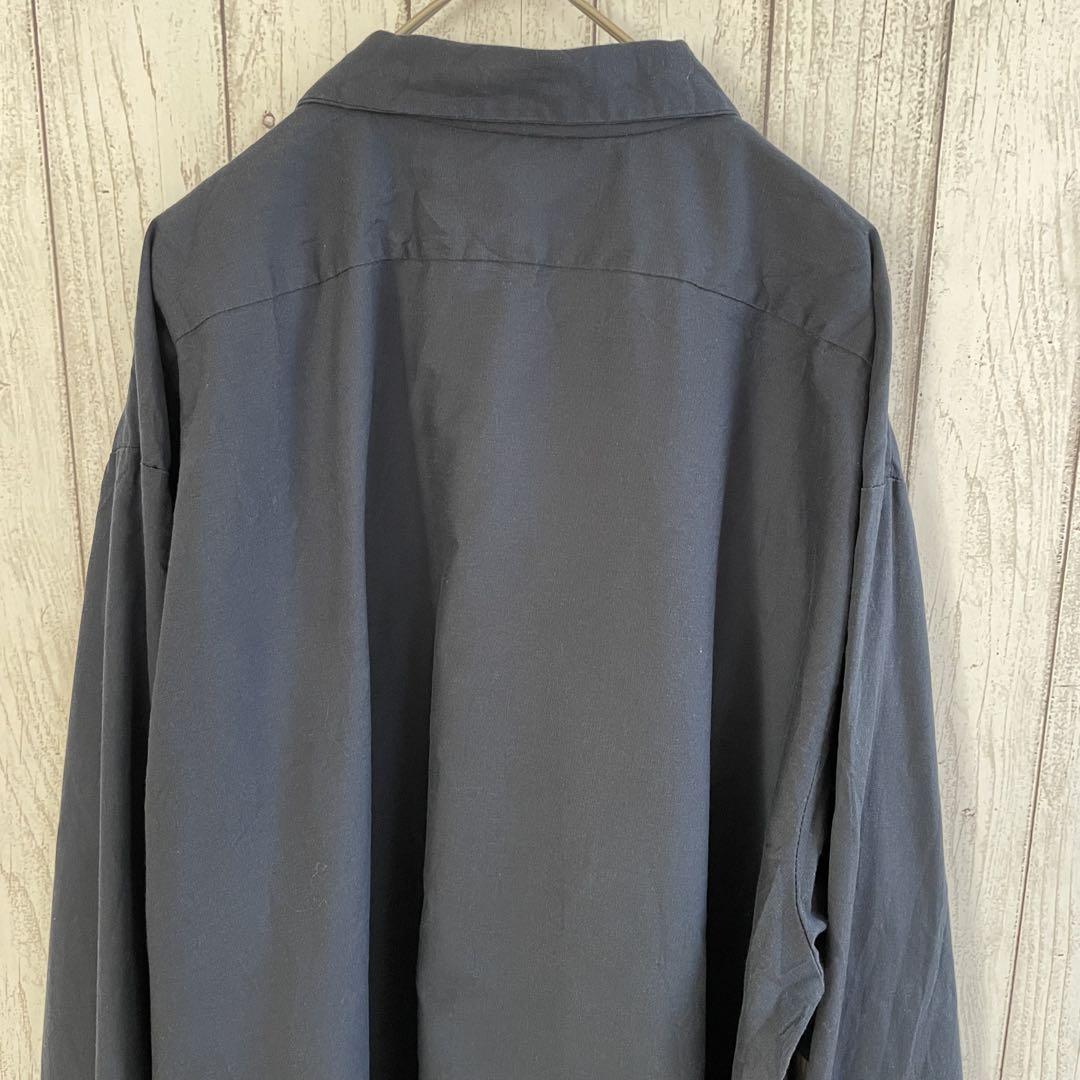 【美品】Wear Guard ARAMARK 長袖ワークシャツ 2XLサイズ