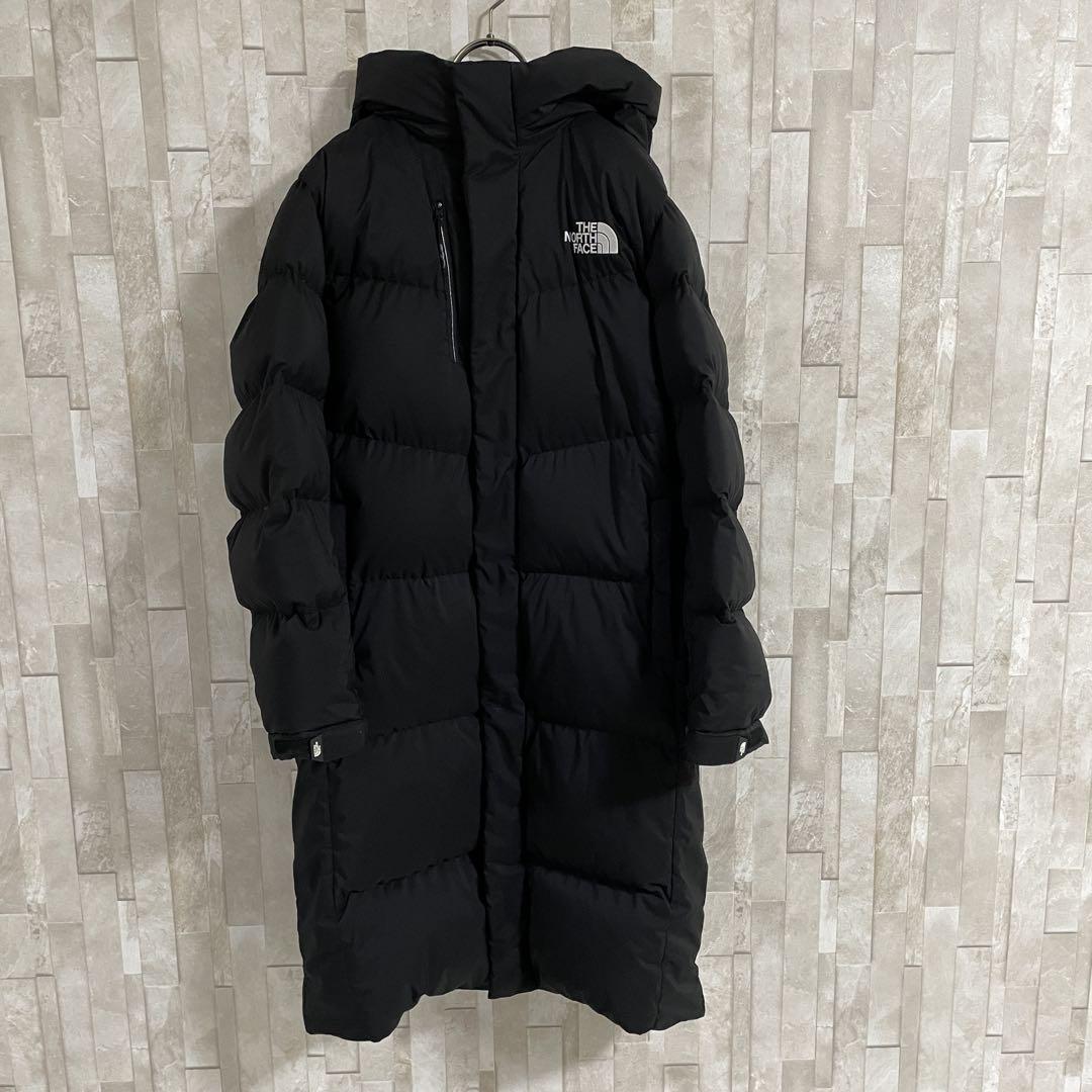 THE NORTH FACE ロングダウンジャケット DRYVENT 黒色 M