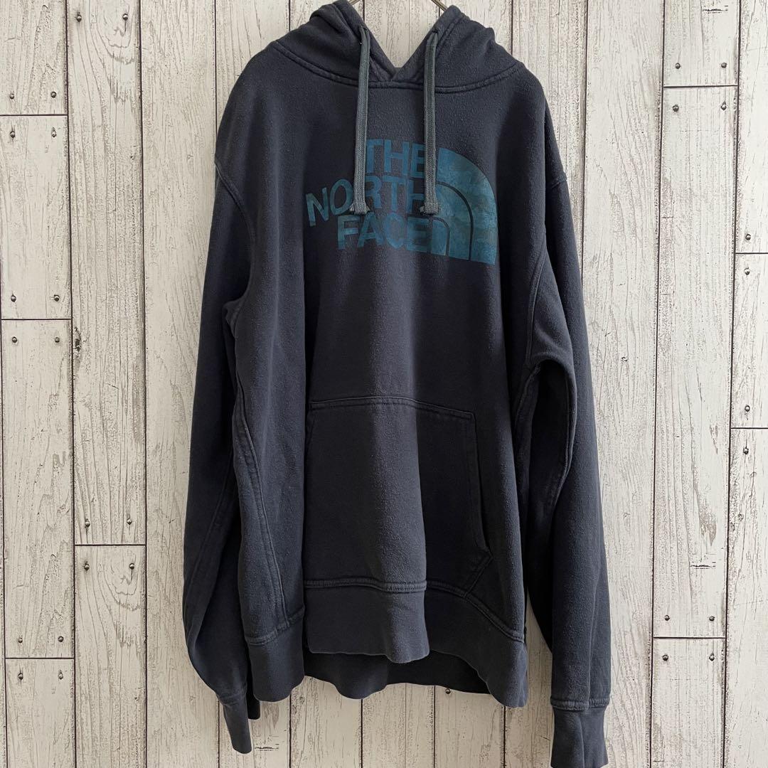 THE NORTH FACE 長袖パーカー Mサイズ ネイビー