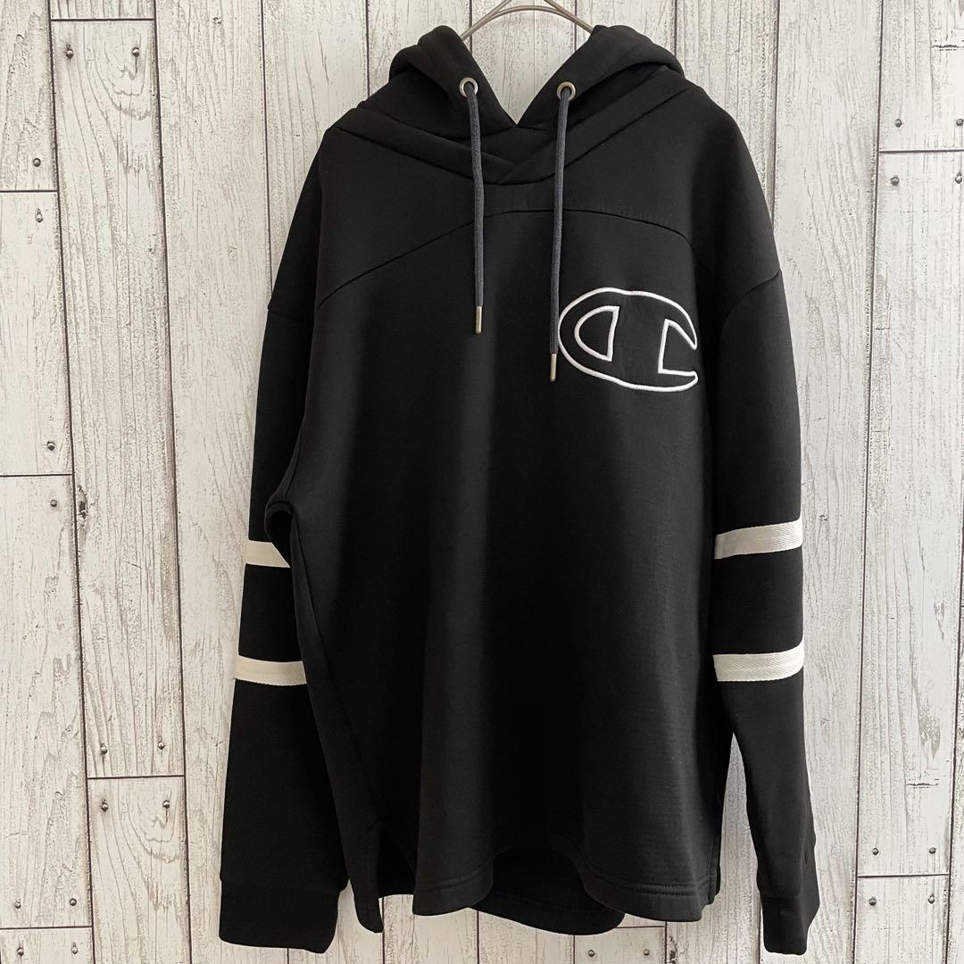 【限定コラボ】Champion × XLARGE 長袖パーカー Mサイズ