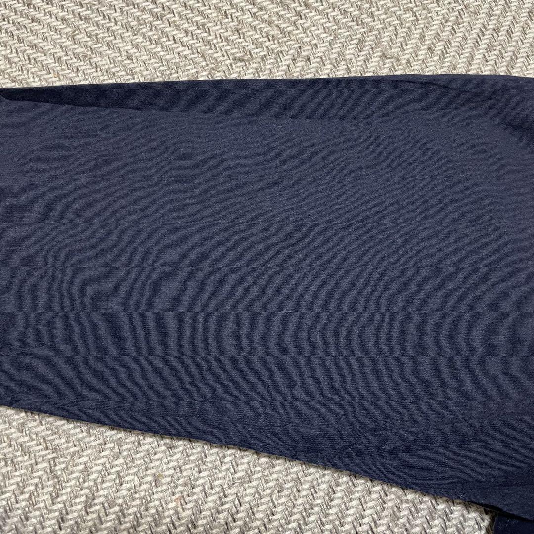 【美品】古着 CINTAS 長袖ワークシャツ XLサイズ ネイビー