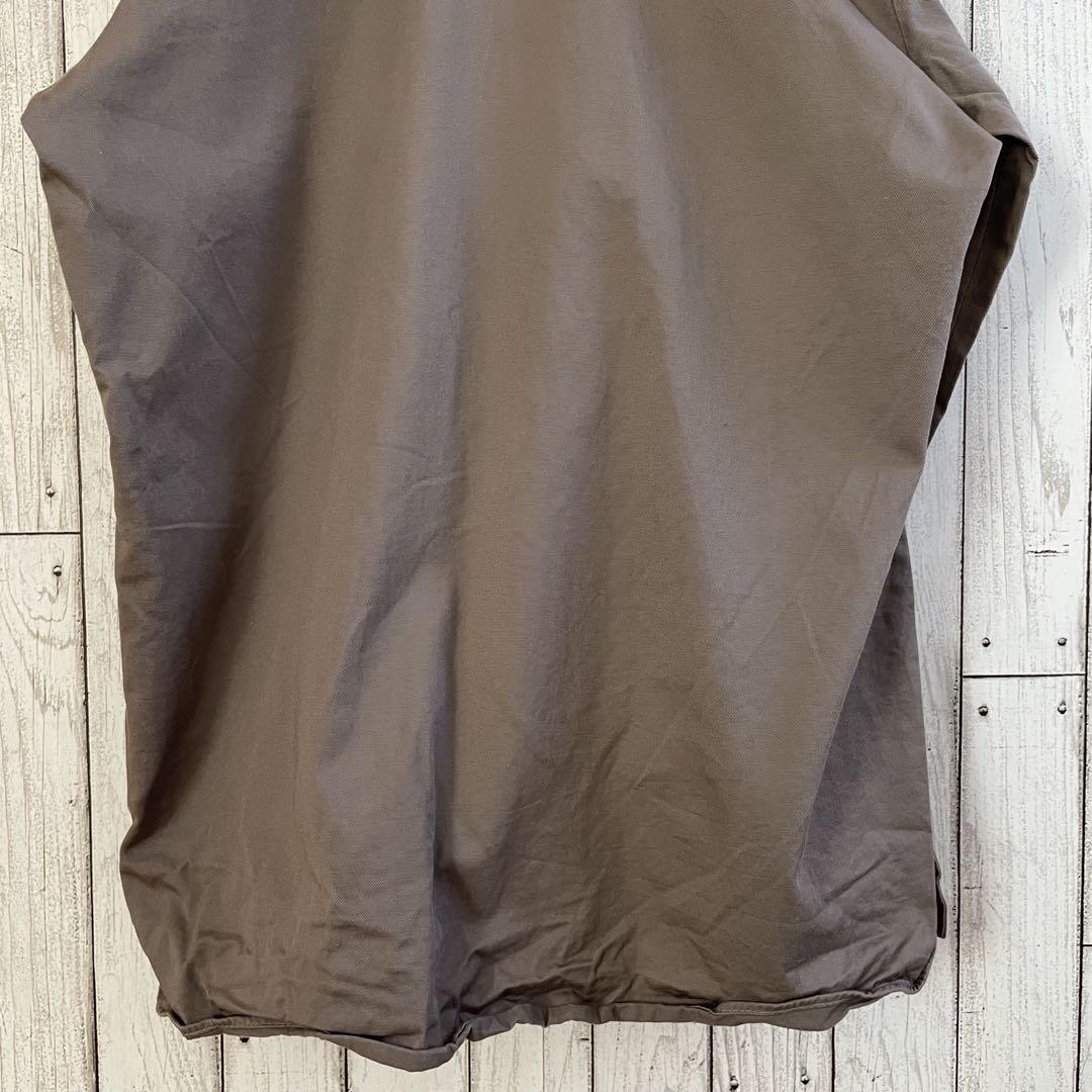 【美品】RED KAP 長袖ワークシャツ XLサイズ ブラウン