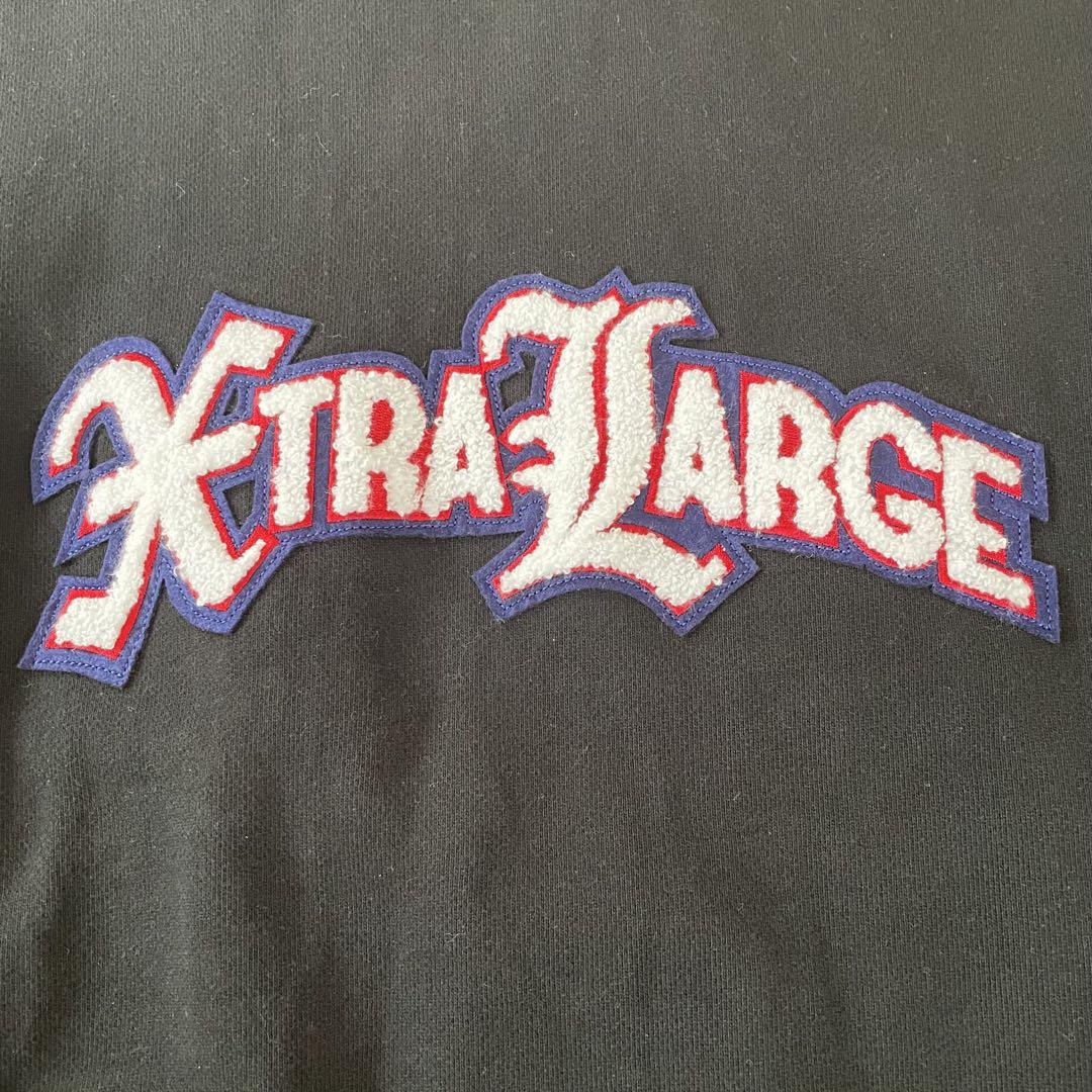 【ほぼ未使用品】XLARGE エクストララージロゴ クルーネックスウェット M