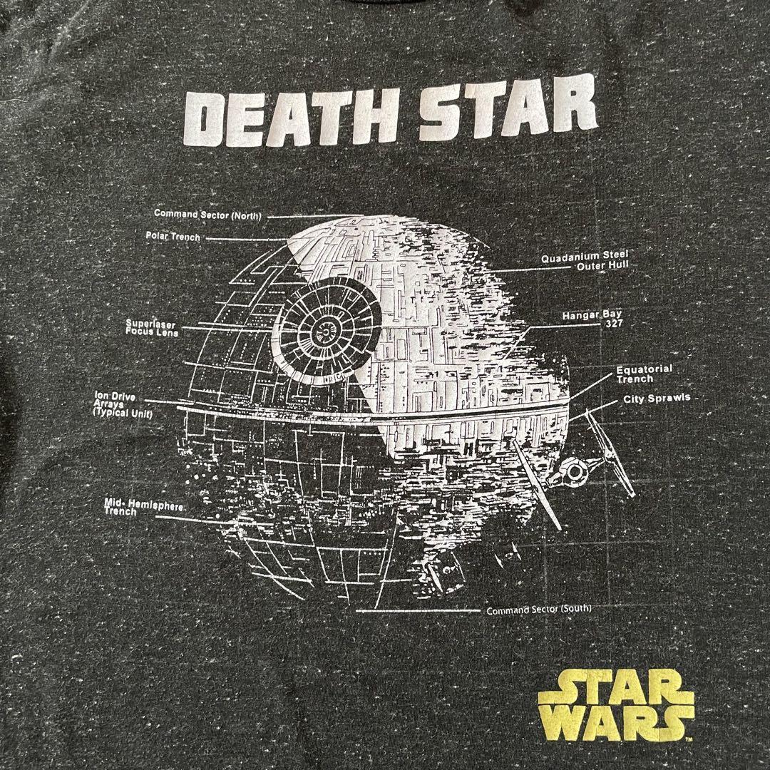 【美品】STAR WARS デス•スター グラフィック 半袖Tシャツ 黒 2XL