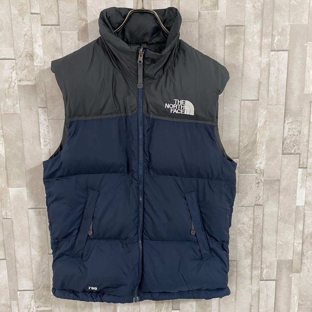 古着 THE NORTH FACE ヌプシダウンベスト 700フィル S/P