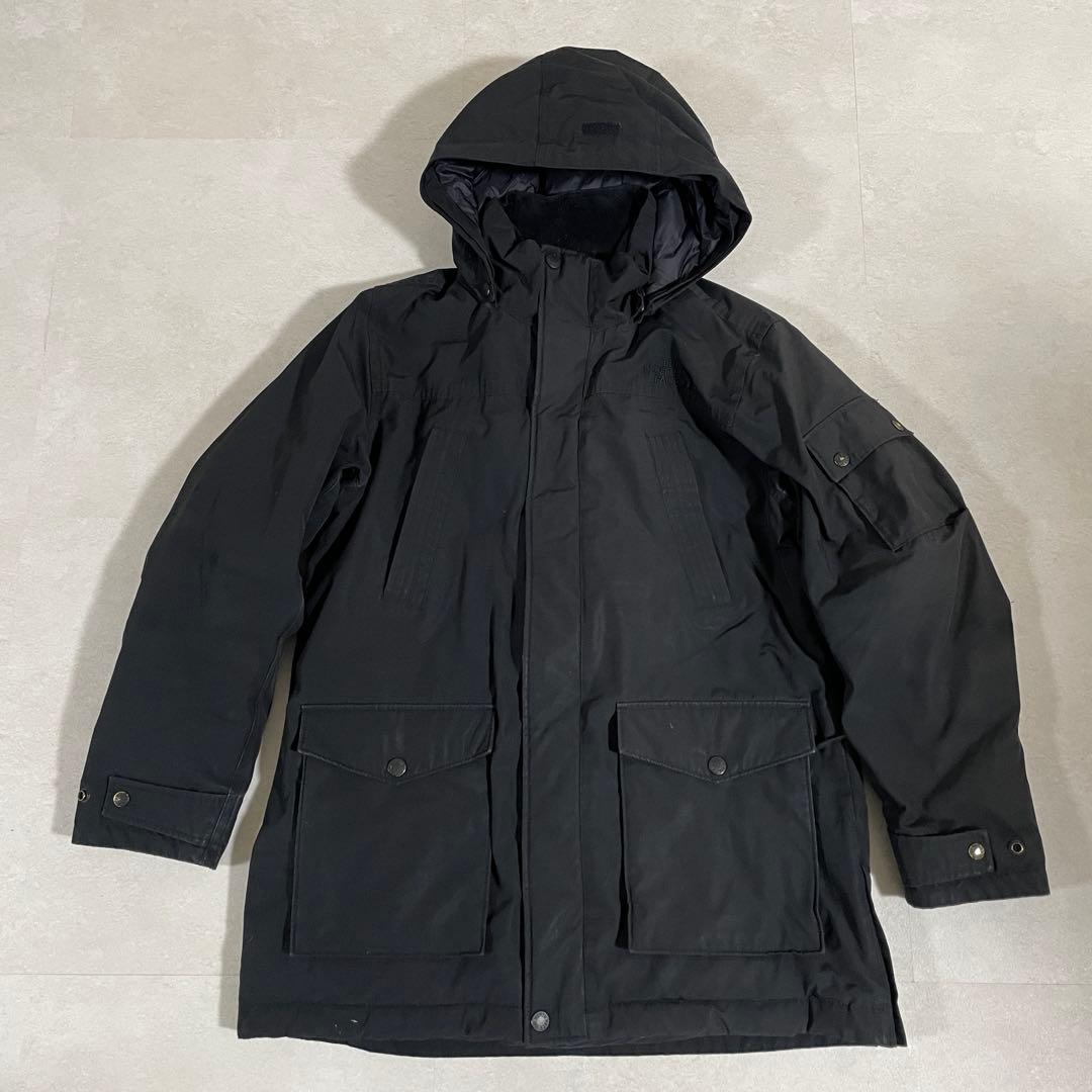 古着 THE NORTH FACE ダウンジャケット ホワイトレーベル L