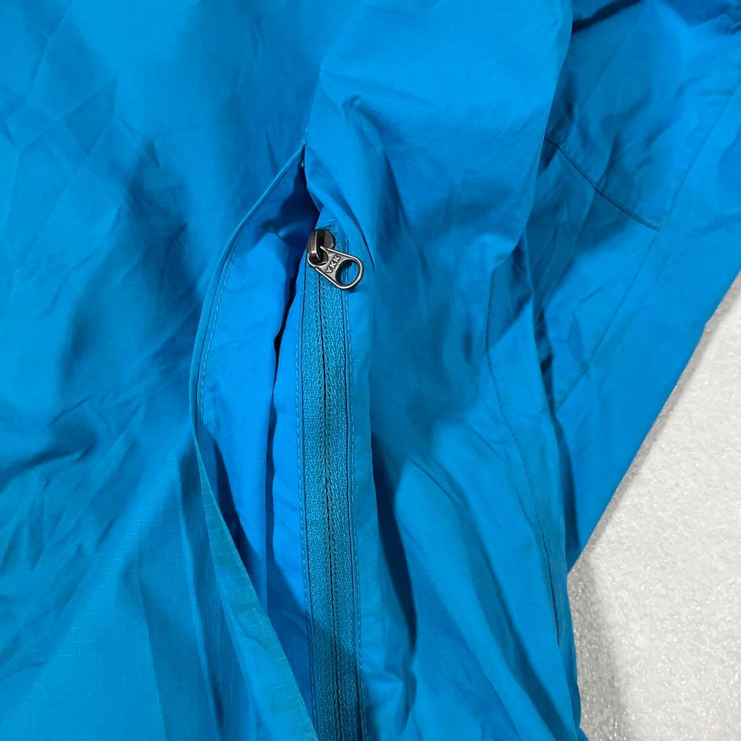 古着 THE NORTH FACE マウンテンパーカー DRYVENT 青 M