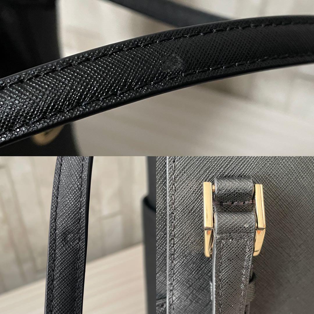 訳あり新品 MICHAEL KORS トートバッグ ブラック