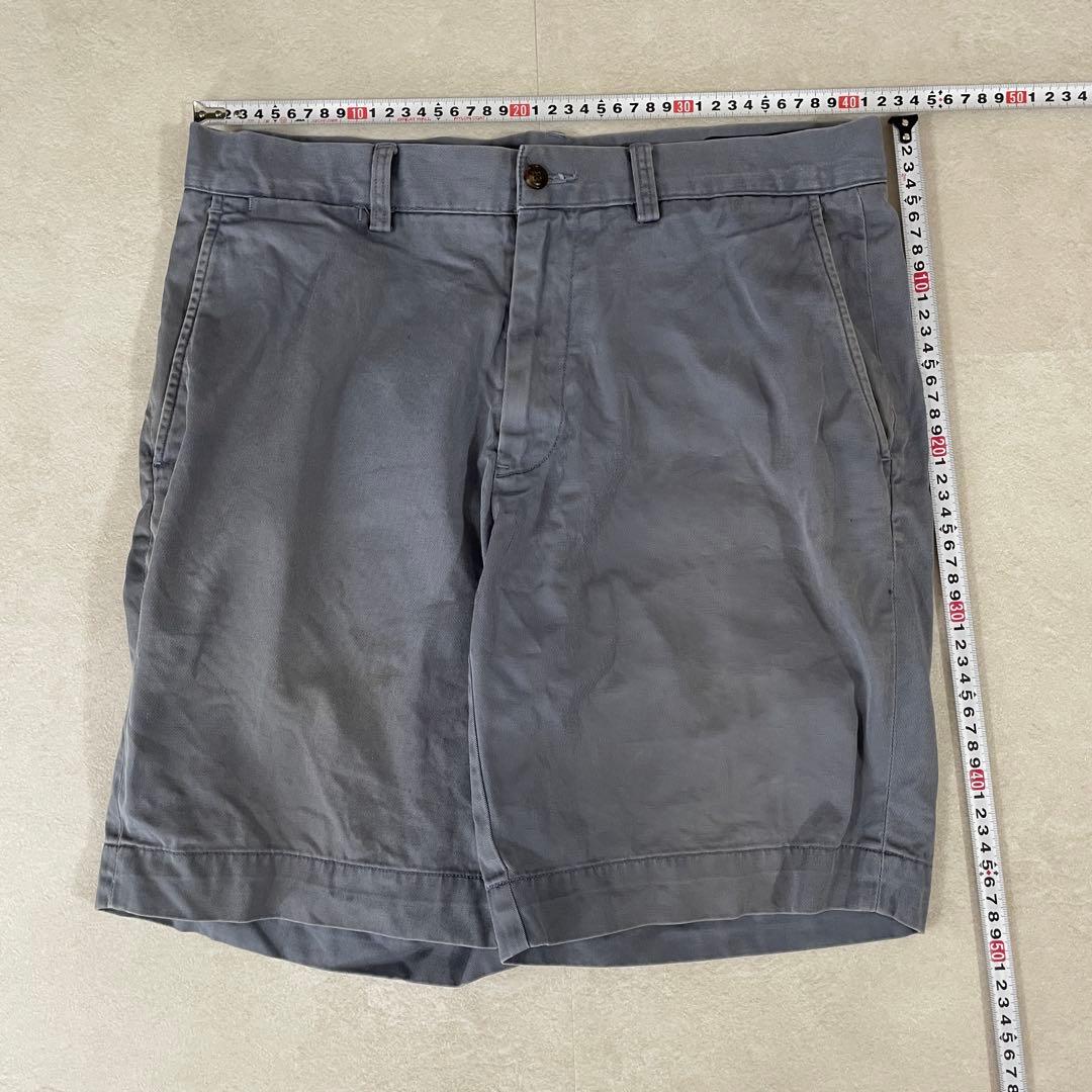 90s POLO RALPH LAUREN ハーフパンツ サイズ33 ブルー
