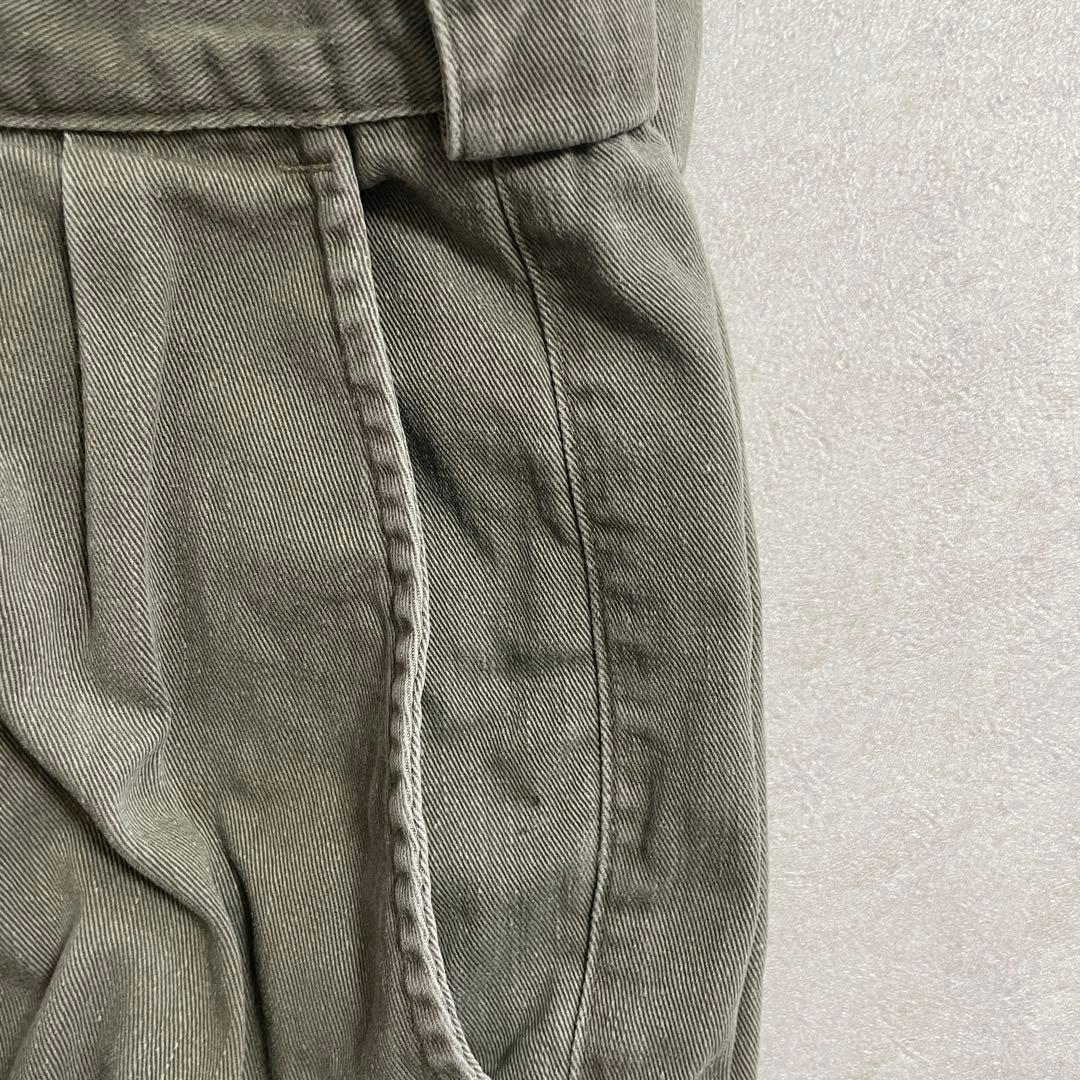 90s POLO RALPH LAUREN ハーフパンツ サイズ35 カーキ