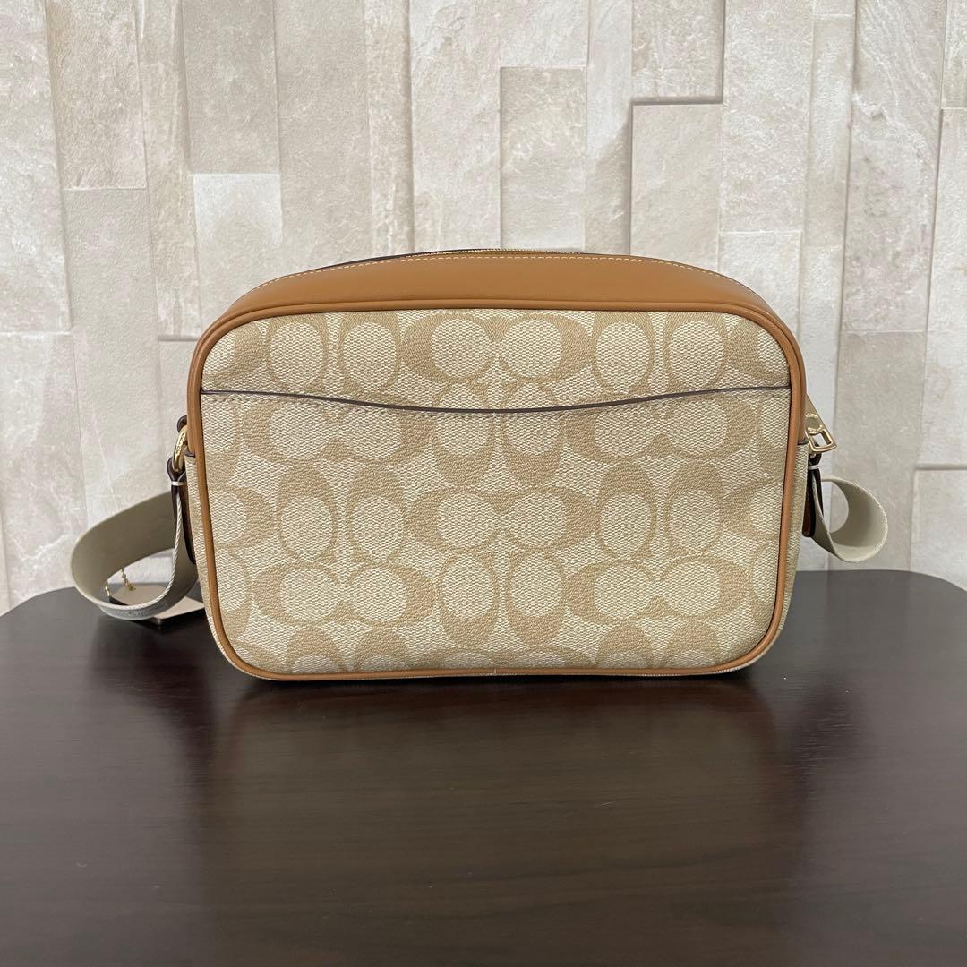 最終値下げ！訳あり新品 COACH ショルダーバッグ ベージュ