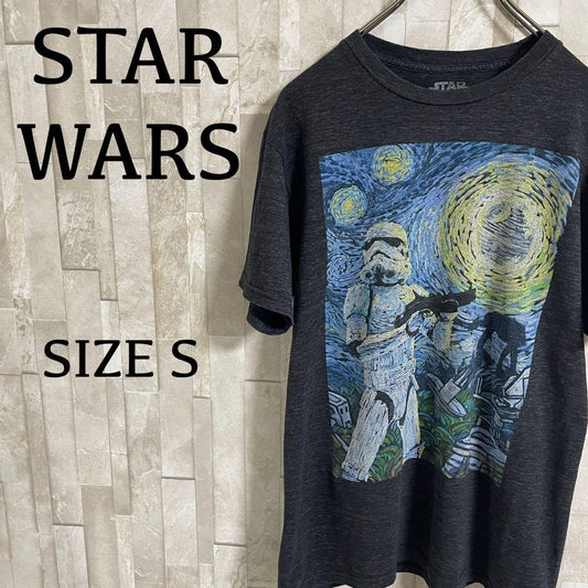 【美品】古着 STAR WARS ストームトルーパー 半袖Tシャツ S ゴッホ調