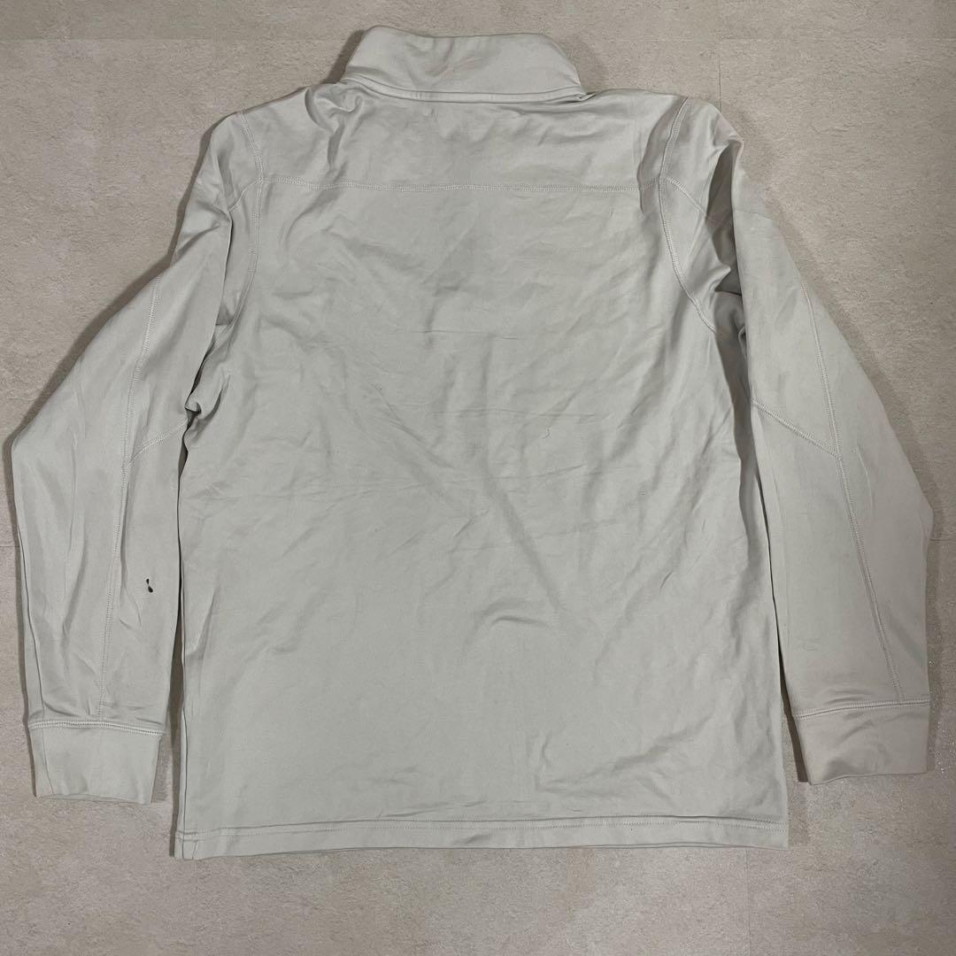 古着 UNDER ARMOUR 1/4ジップ サイズM ボーダー