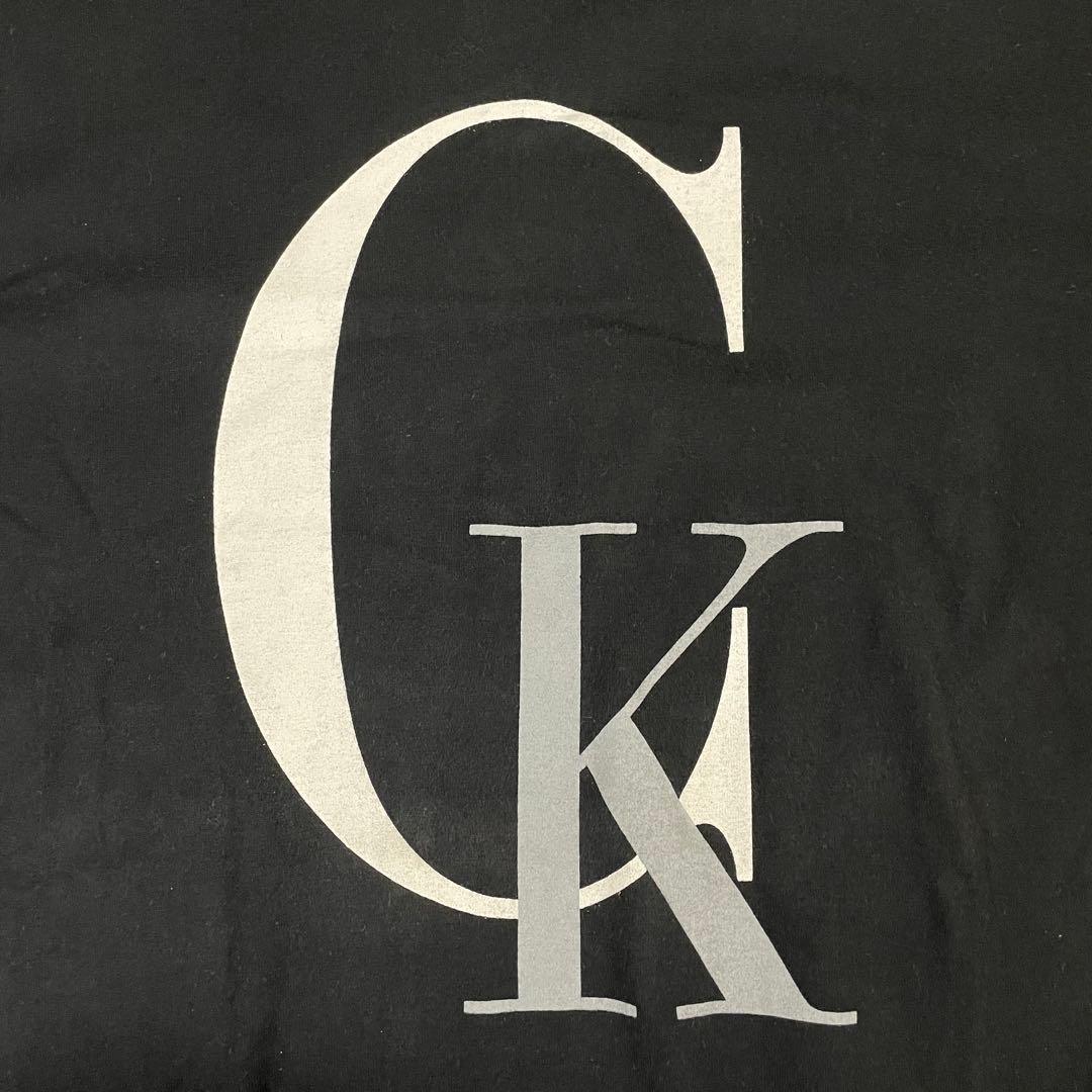 古着 Calvin Klein Jeans 長袖Tシャツ サイズM ブラック