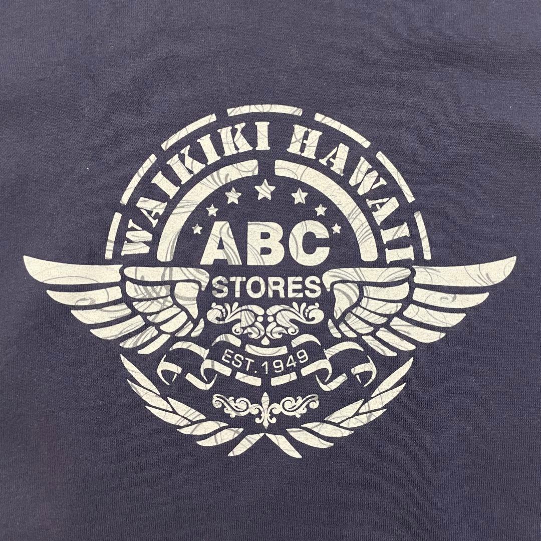 【新品未使用タグ付】ABC STORE Tシャツ サイズL ネイビー