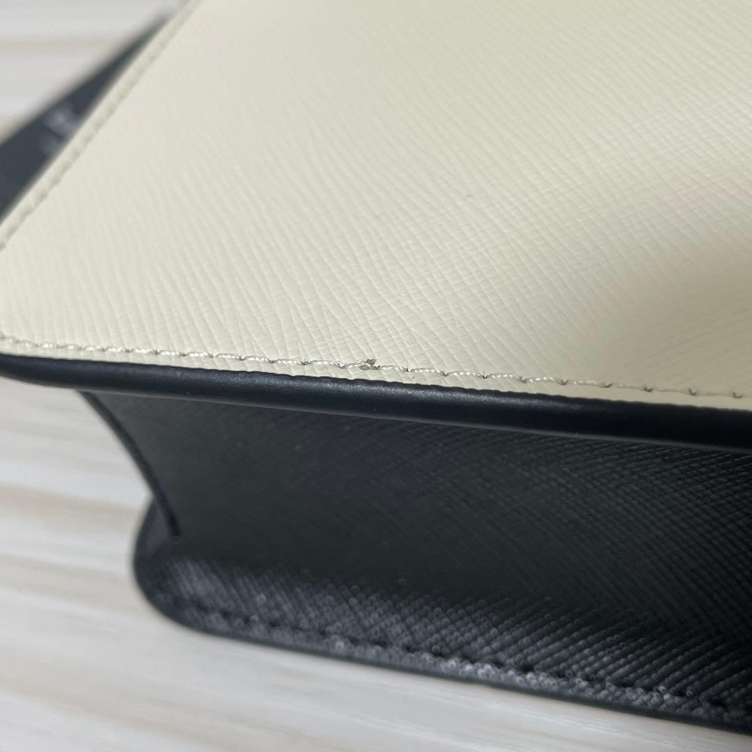 訳あり新品 kate spade ハンドバッグ ベージュ/マルチ