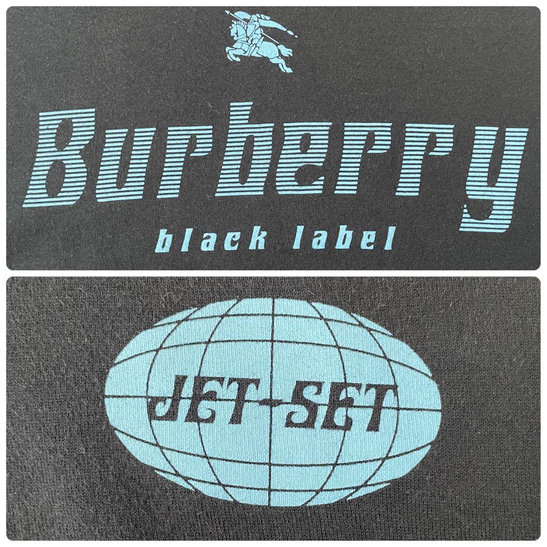 BURBERRY BLACKLABEL バックプリント 半袖Tシャツ 2サイズ