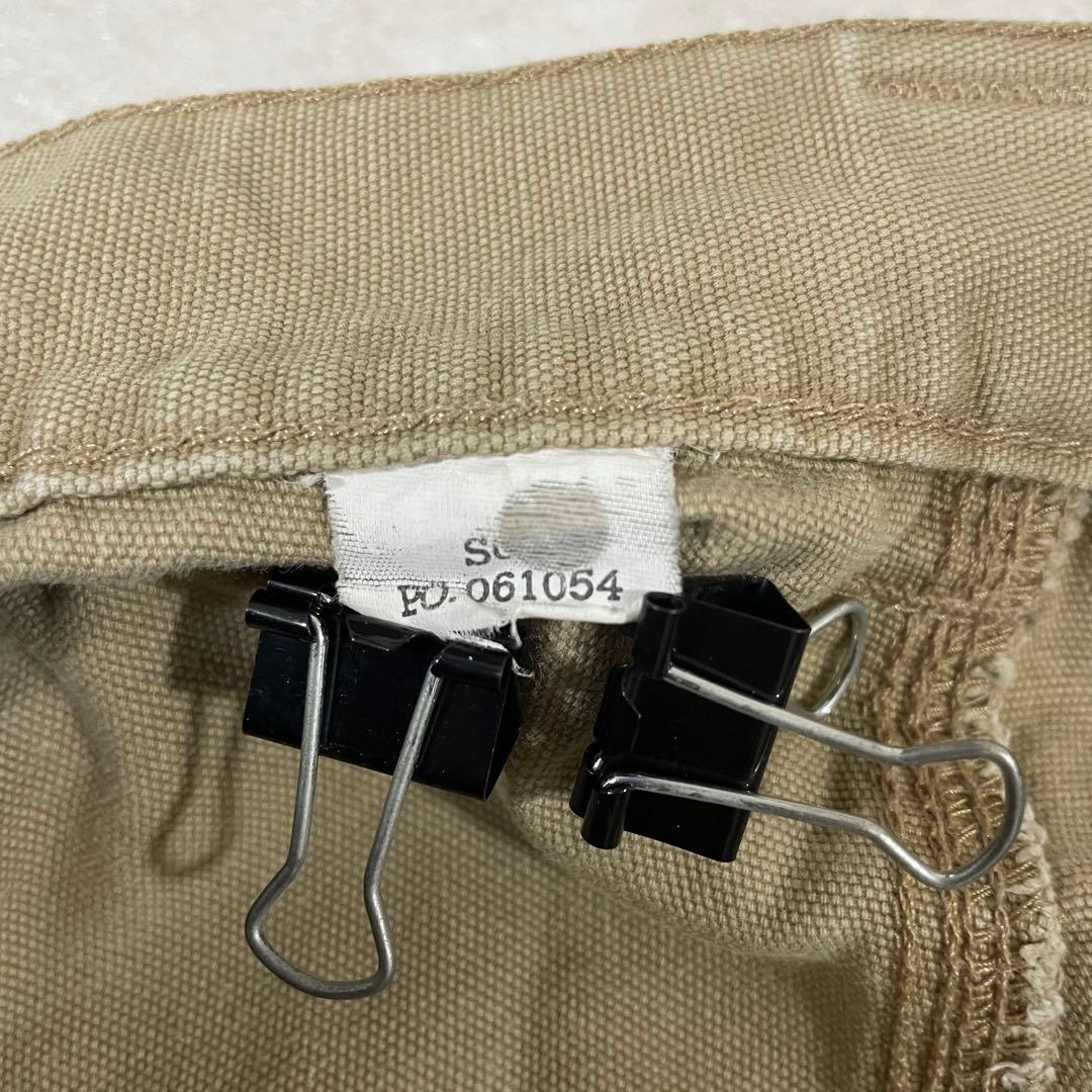 古着 carhartt ハーフパンツ サイズ3XL相当 ベージュ