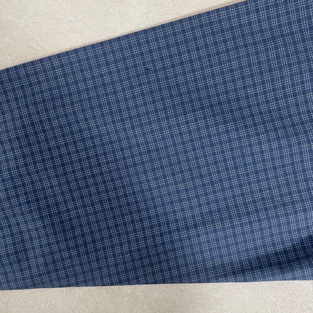 古着 ARMANI EXCHANGE 長袖シャツ M チェック柄 ブルー系
