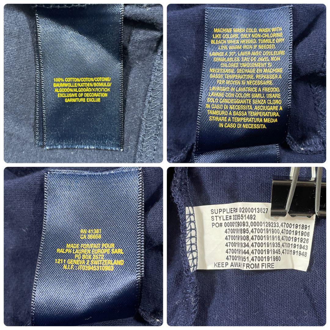 【美品】POLO RALPH LAUREN 半袖Tシャツ ビッグポニー刺繍