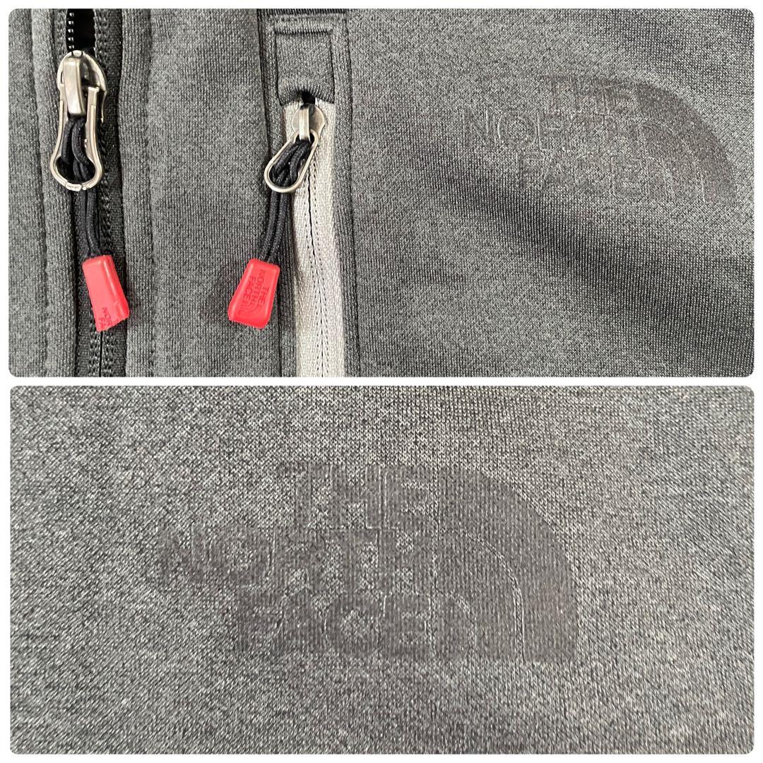 古着 THE NORTH FACE ハーフジップパーカー ブラック Mサイズ