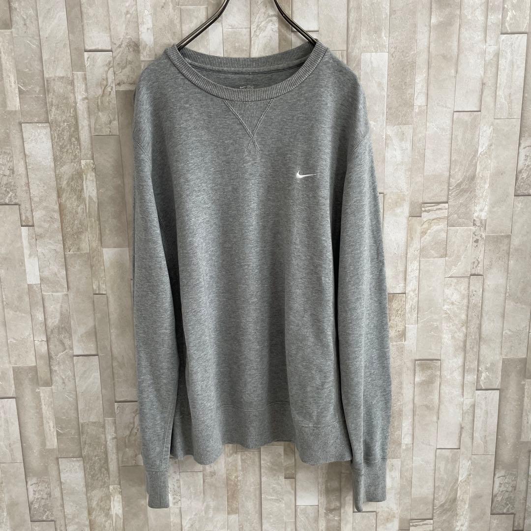 古着NIKE 長袖スウェット サイズ2XL グレー