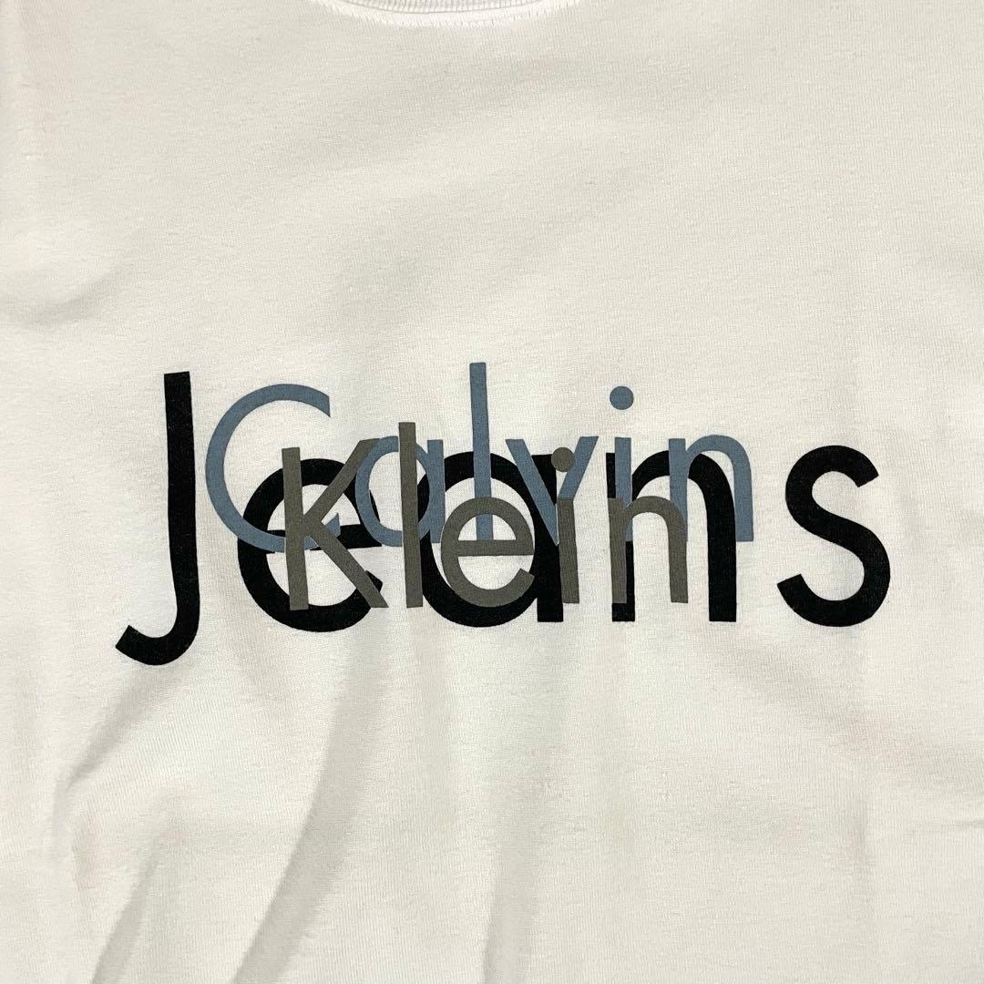 古着 Calvin Klein Jeans 半袖Tシャツ サイズM ホワイト