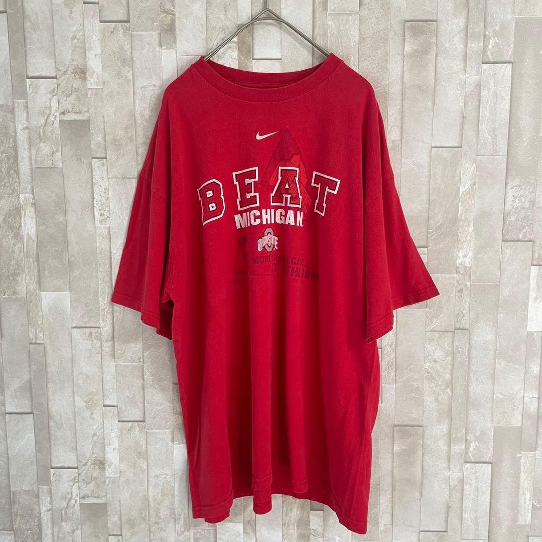 USA古着 NIKE 半袖Tシャツ Lサイズ レッド