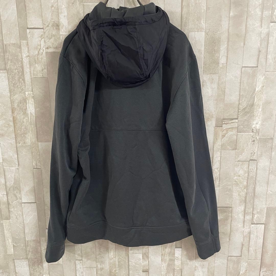 古着 THE NORTH FACE ハーフジップパーカー ブラック Mサイズ