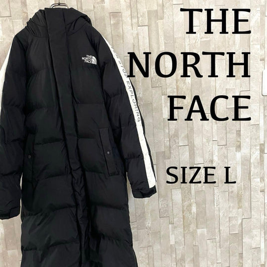 【海外限定】THE NORTH FACE ロングダウンジャケット L ブラック