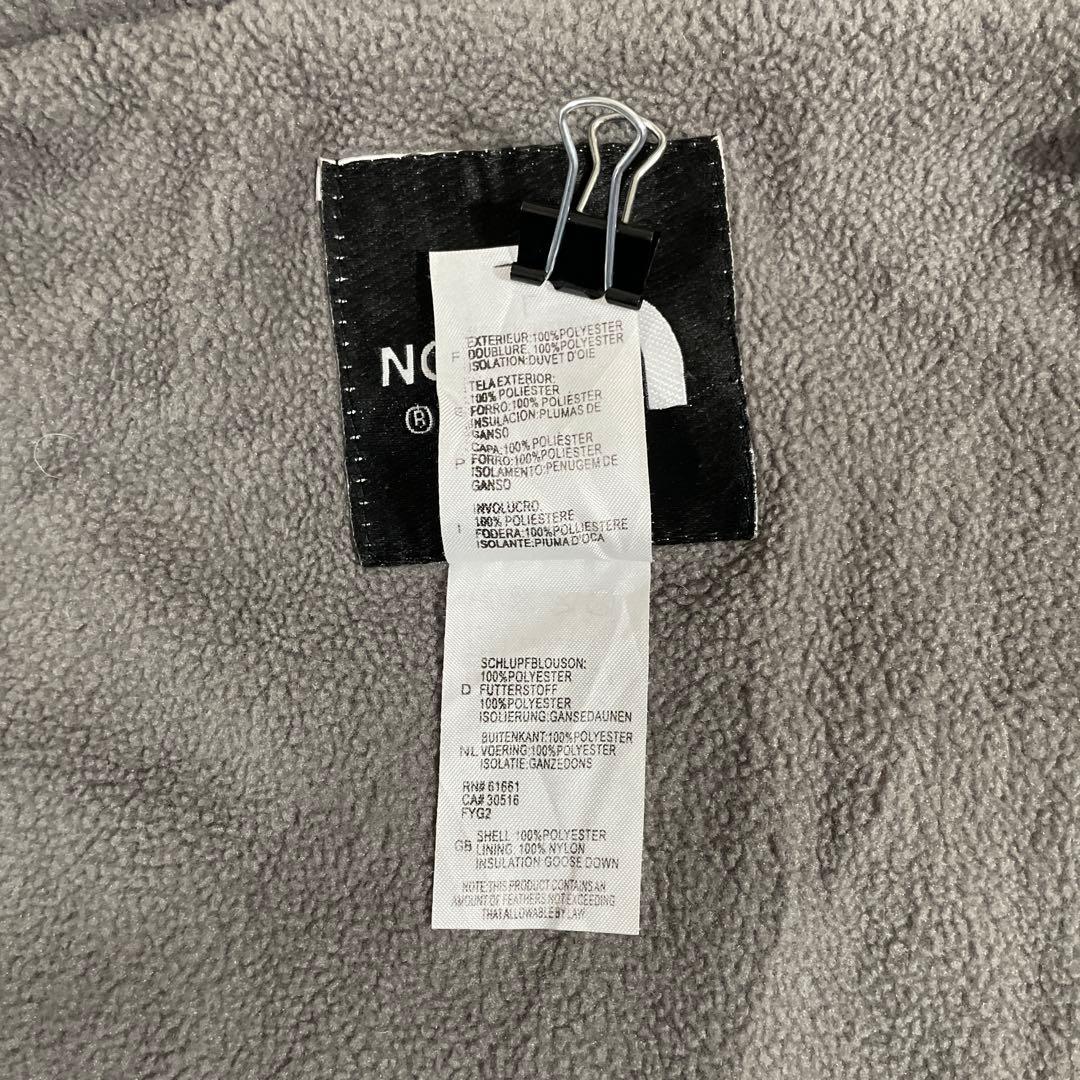 【美品】THE NORTH FACE ダウンベスト ファー付き L ブラック