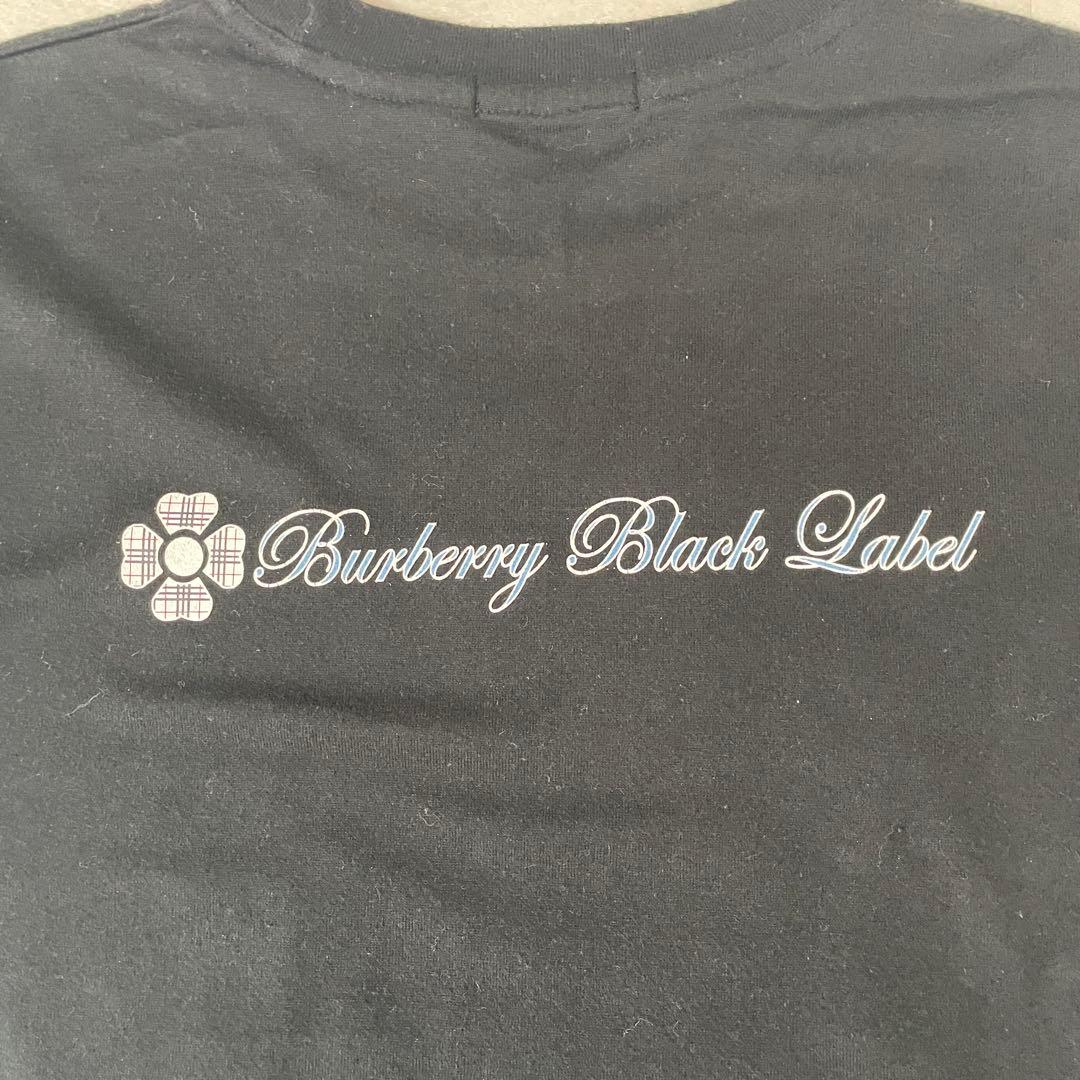 【美品】BURBERRY BLACK LABELT半袖Tシャツ 2 ブラック
