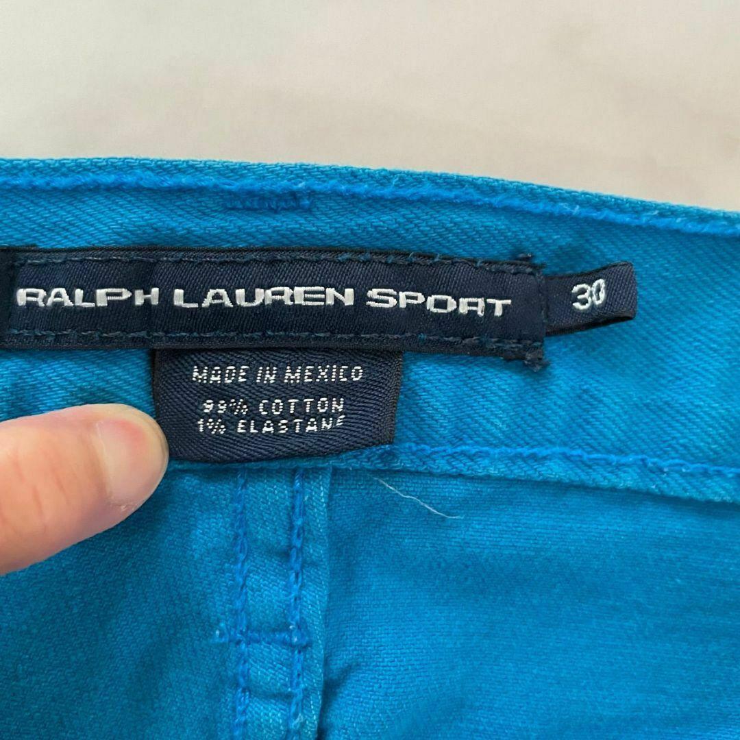 ラルフローレンスポーツ ミニスカート 30サイズ レディース ブルー 無地