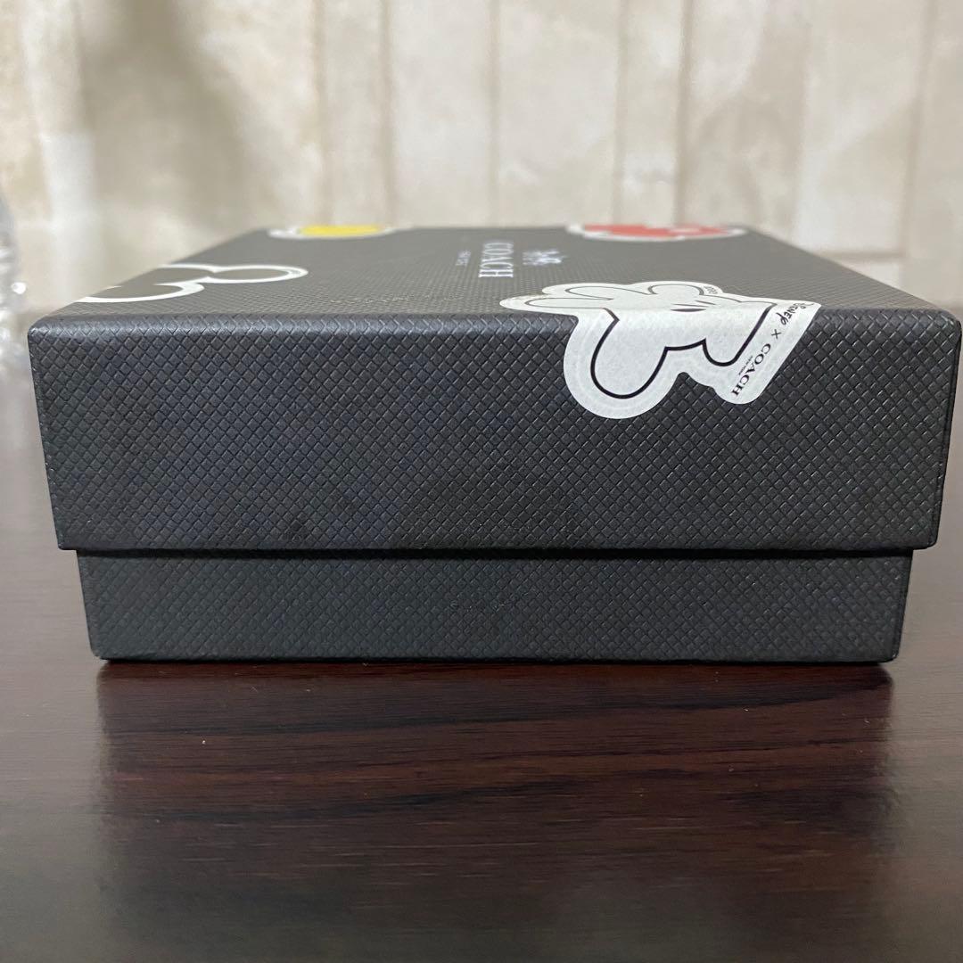 【限定コラボ】訳あり新品 COACH×DISNEY レザーブレスレット 箱付