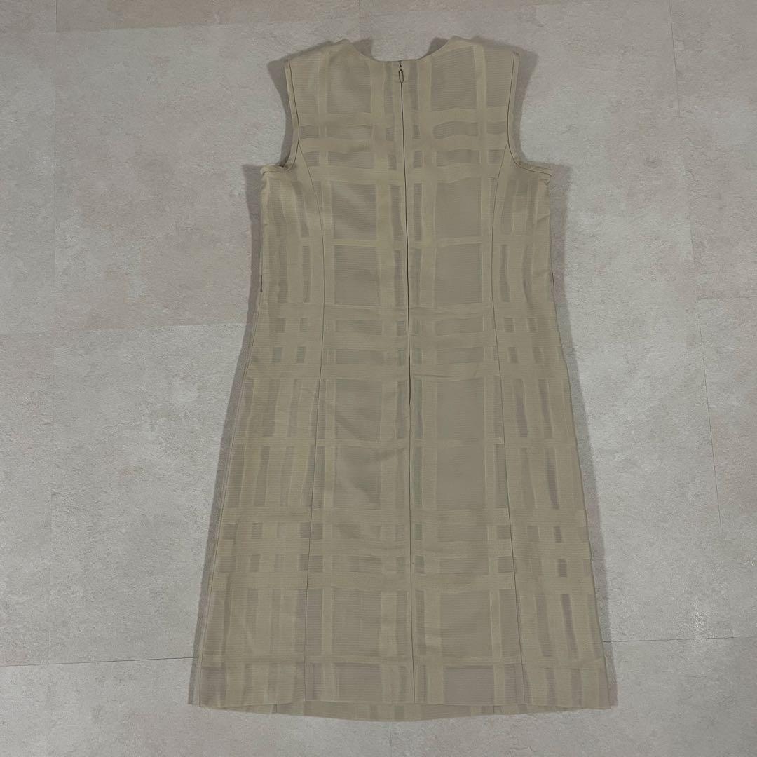 古着 BURBERRY LONDON ワンピース ノースリーブ 日本製