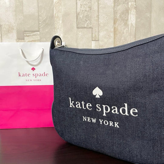 最終値下げ！訳あり新品 kate spade ショルダーバッグ デニム