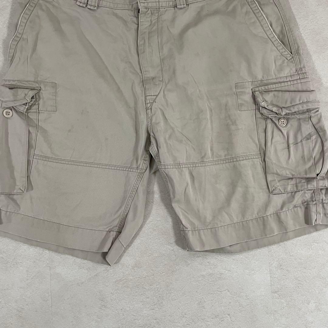 90s POLO RALPH LAUREN ハーフパンツ サイズ42 ベージュ
