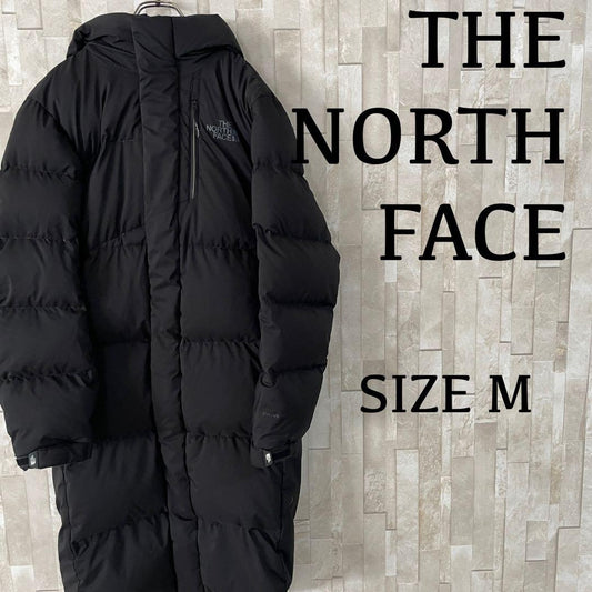 古着 THE NORTH FACE ロングダウンジャケット DRYVENT 黒