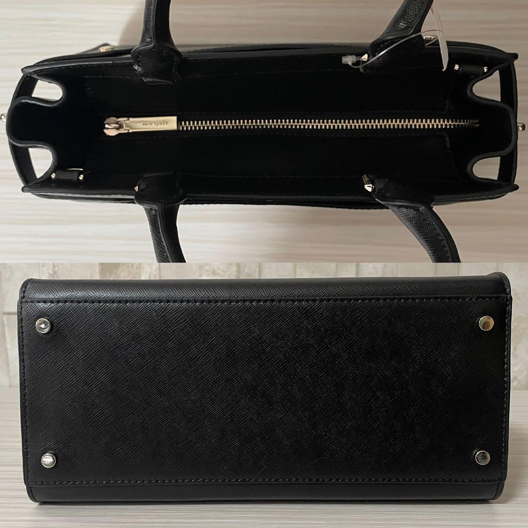 訳あり新品 kate spade ハンドバッグ ステイシー 黒