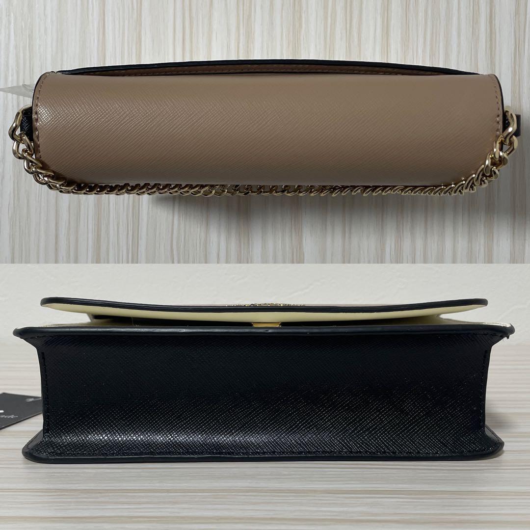 訳あり新品 kate spade ハンドバッグ ベージュ/マルチ