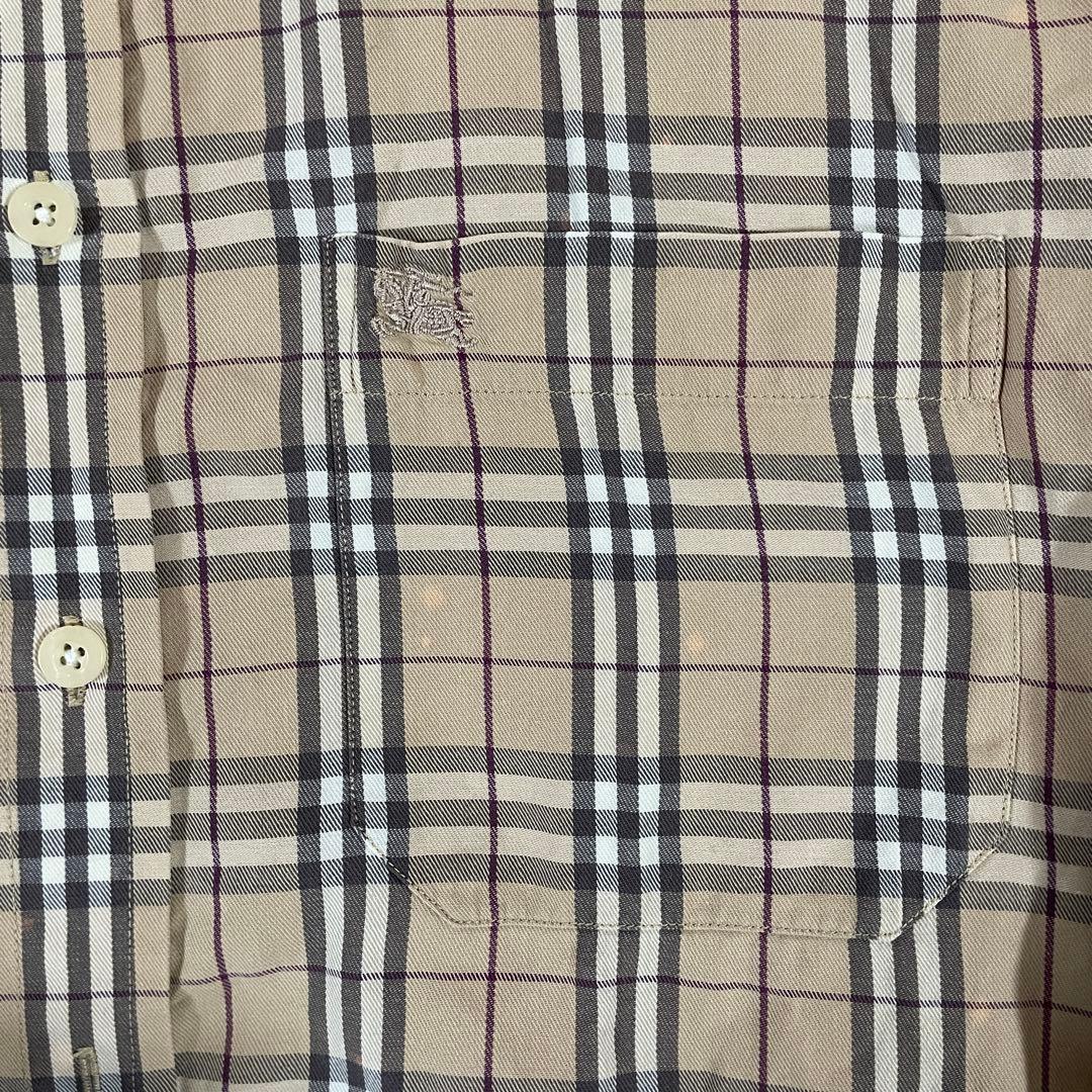 古着 BURBERRY LONDON 長袖シャツ サイズL バーバリーチェック