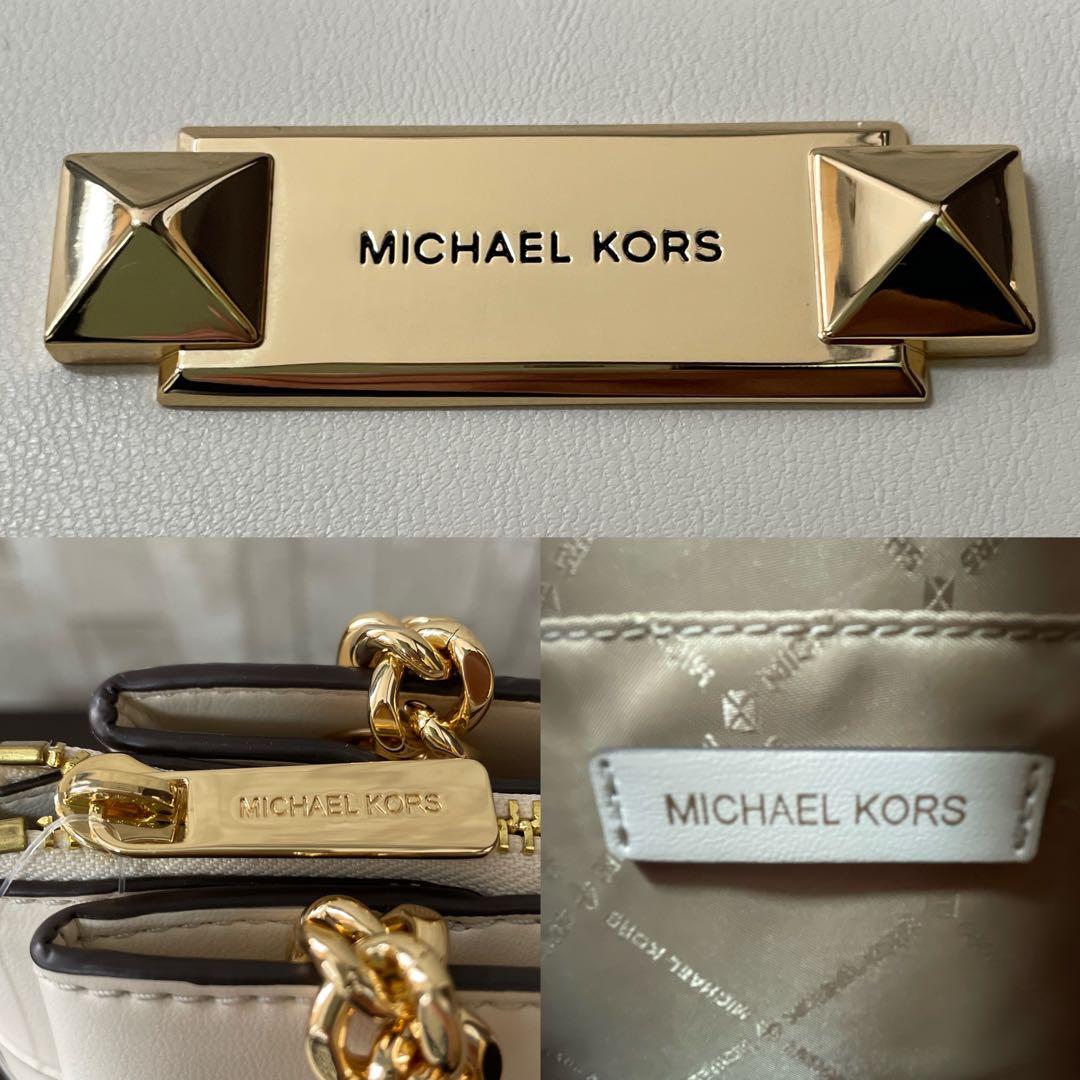 訳あり新品 MICHAEL KORS トートバッグ ホワイト